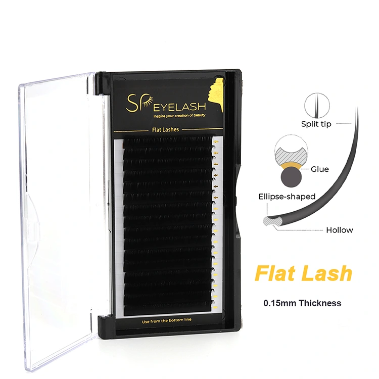 0.15mm Cashmere Flat Lashes