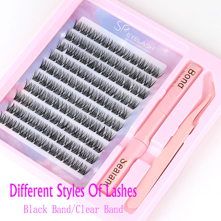 What Is The Difference Between The Handmade Cluster Lash Natural Look?