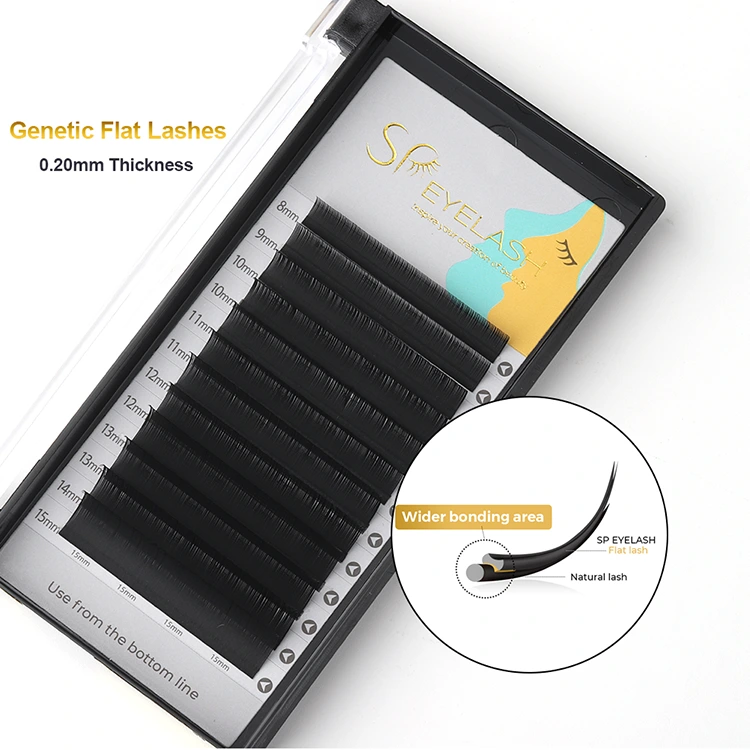 Genetic Ellipse Flat Lashes Ultra Soft 0.20