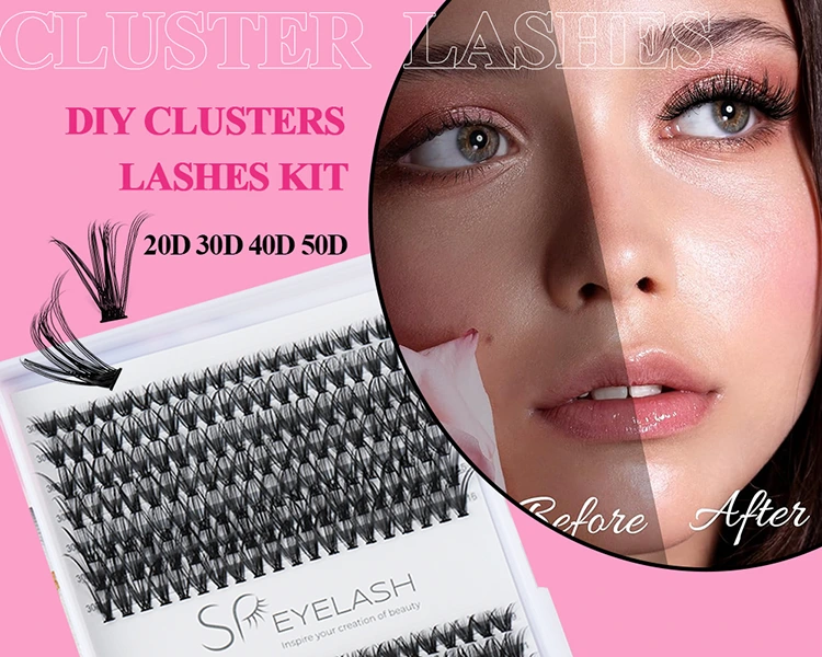 10D-100D Cluster Lashes